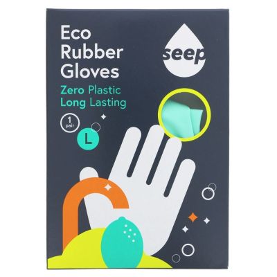 SEEP Large Rubber Gloves 1 Pair
