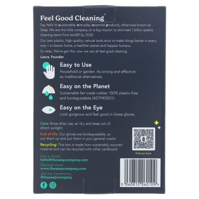 SEEP Large Rubber Gloves 1 Pair