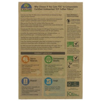 If You Care Coffee Filters No.4 (Large) 100s