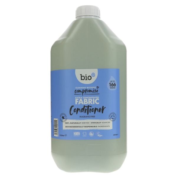Bio D Fabric Conditioner Unscented 5ltr