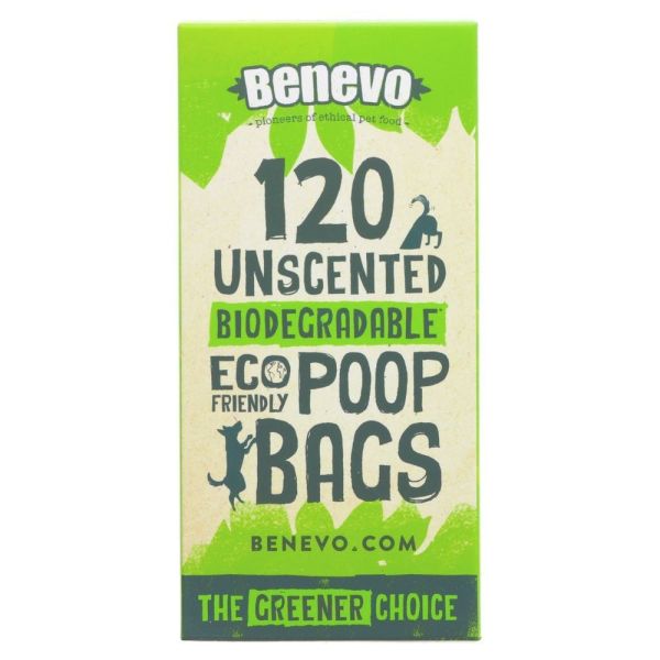 Benevo Biodegradable Poop Bags 120s