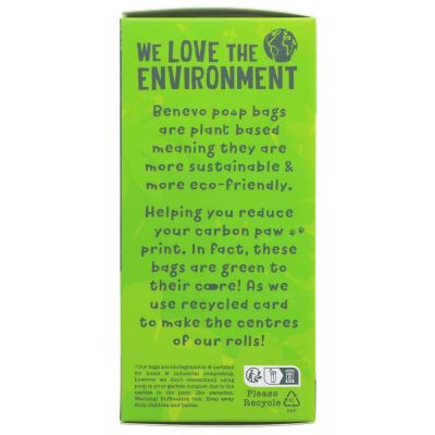 Benevo Biodegradable Poop Bags 120s