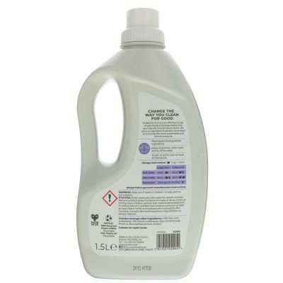 Ecoleaf Non-Bio Laundry Liquid - Jasmine & White Musk 1.5ltr