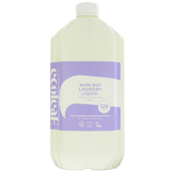 Ecoleaf Laundry Liquid - Jasmine & White Musk 5ltr