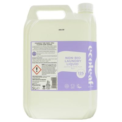 Ecoleaf Laundry Liquid - Jasmine & White Musk 5ltr