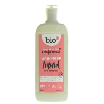 Bio D Washing Up Liquid Pink Grapefruit 750ml