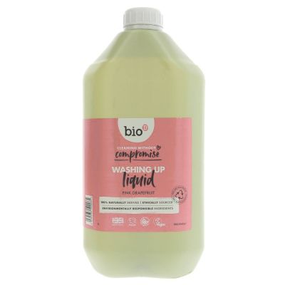 Bio D Washing Up Liquid Pink Grapefruit 5ltr