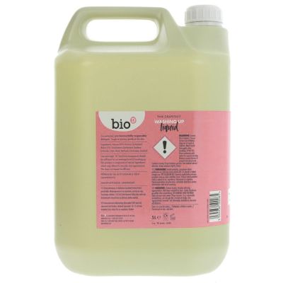 Bio D Washing Up Liquid Pink Grapefruit 5ltr