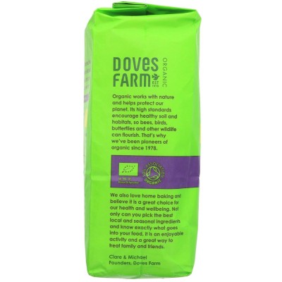 Buy Doves Farm Organic Strong White Bread Flour 1.5kg Flours & Bread Mixes Online − UK Supplier