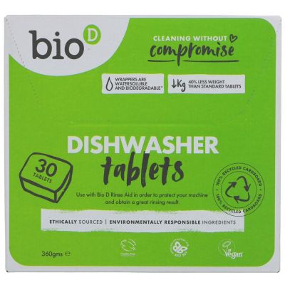 Bio D Dishwasher Tablets 30s (360g)
