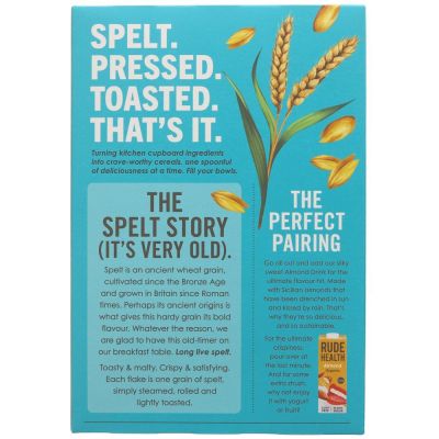 Buy Rude Health Spelt Flakes Cereals & Mueslis Online − UK Supplier