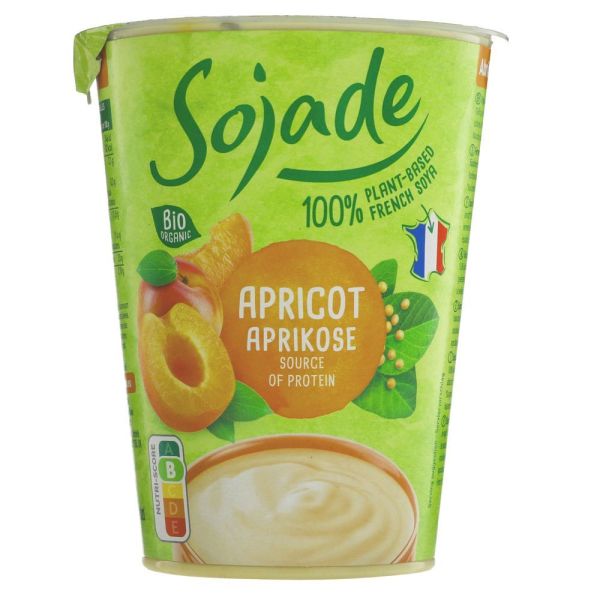 Sojade Organic Soya Yogurt - Apricot 400g