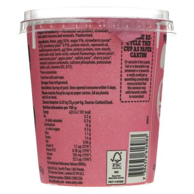 Oatly Oatgurt Strawberry 400g