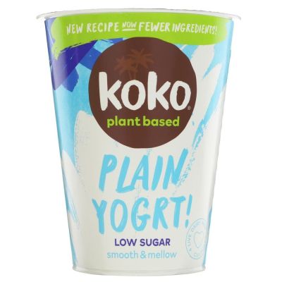 Koko Plain Coconut Yoghurt 400g
