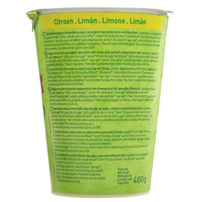 Sojade Organic Soya Yogurt - Lemon 400g