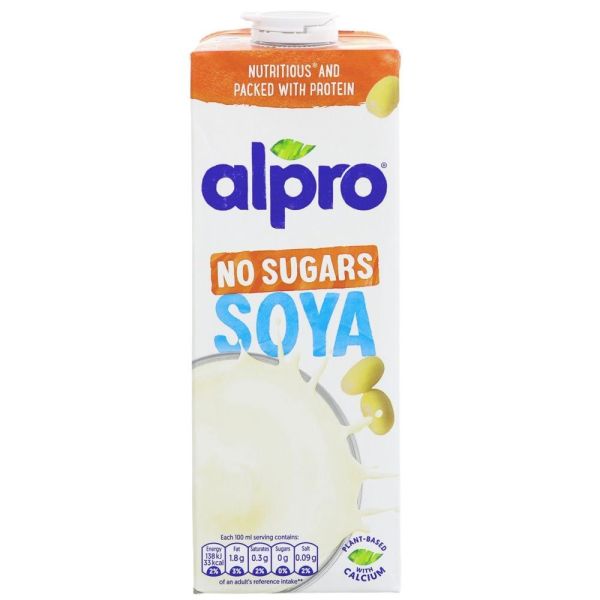 Alpro Soya Milk Unsweetened 1ltr