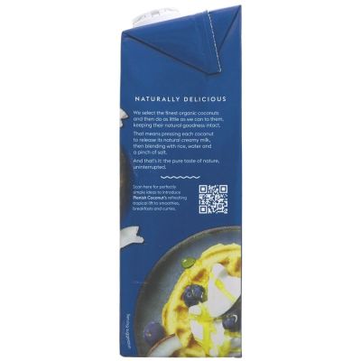 Plenish Organic Coconut Milk 1ltr