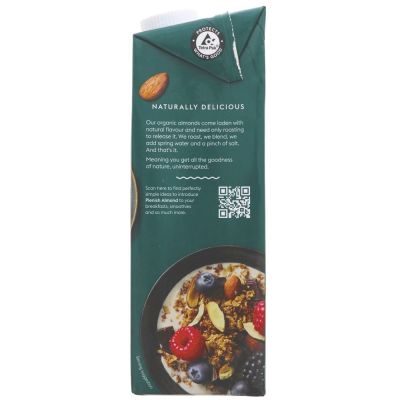 Plenish Organic Almond Milk Ltr