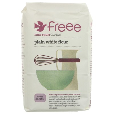 Buy Doves Farm Gluten Free Plain White Flour 1kg Flours & Bread Mixes Online − UK Supplier