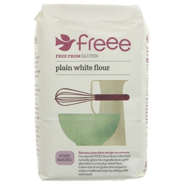 Doves Freee Gluten Free Plain White Flour 1kg