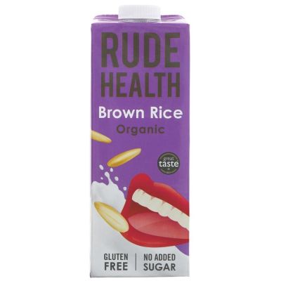 Rude Health Organic Brown Rice Drink 1ltr