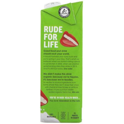 Rude Health Organic Oat Drink 1ltr