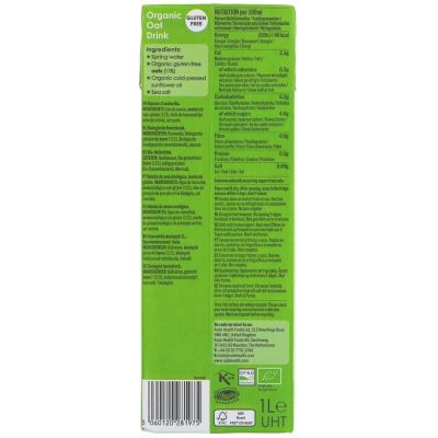 Rude Health Organic Oat Drink 1ltr