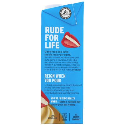 Rude Health Barista Coconut Drink 1ltr