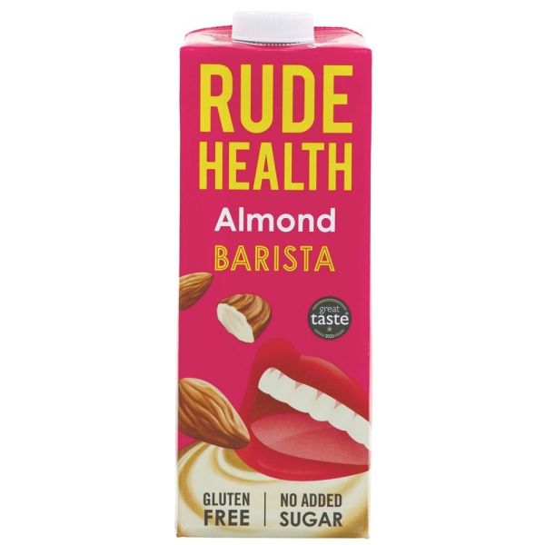 Rude Health Barista Almond Drink 1ltr