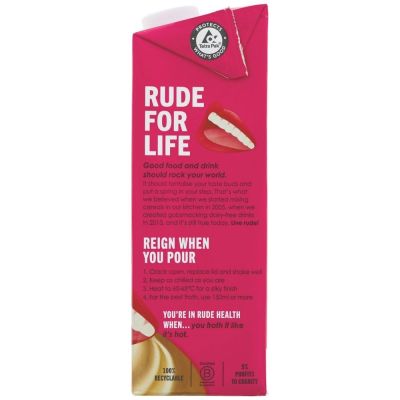 Rude Health Barista Almond Drink 1ltr