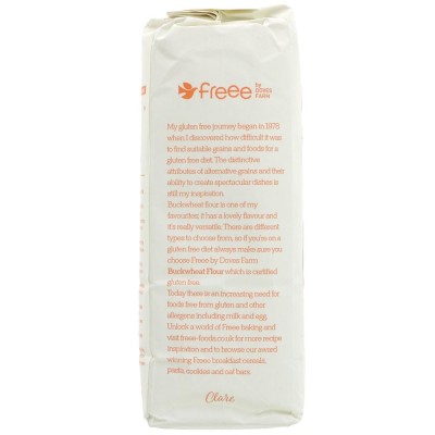 Buy Doves Farm Gluten Free Buckwheat Flour Flours & Bread Mixes Online − UK Supplier
