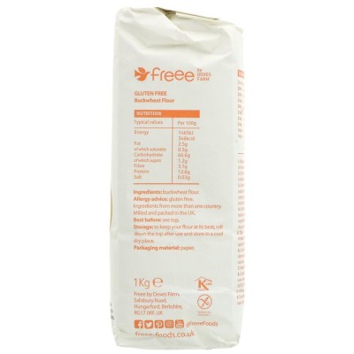 Buy Doves Farm Gluten Free Buckwheat Flour Flours & Bread Mixes Online − UK Supplier