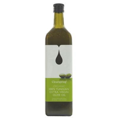 Clearspring Organic Tunisian Extra Virgin Olive Oil 1ltr