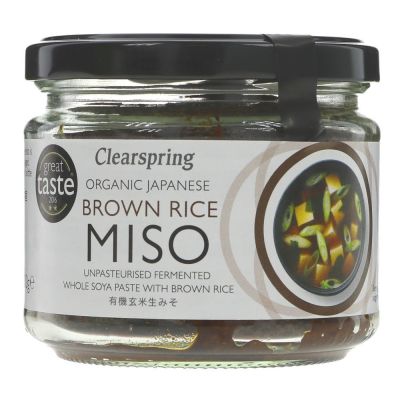 Clearspring Organic Miso - Brown Rice (Unpasteurised) 300g