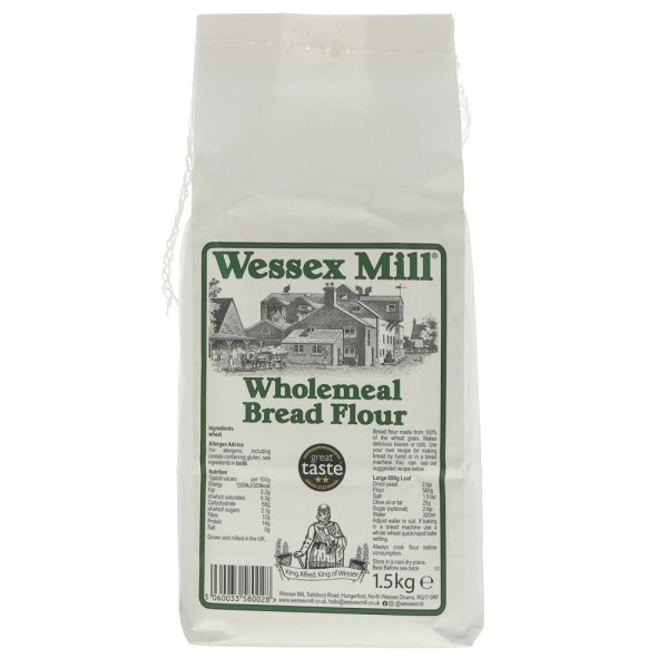 Wessex Mill Strong Wholemeal Bread Flour 1.5kg