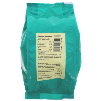 Buy Suma Wholefoods Organic Popcorn 500g Grains Online − UK Supplier