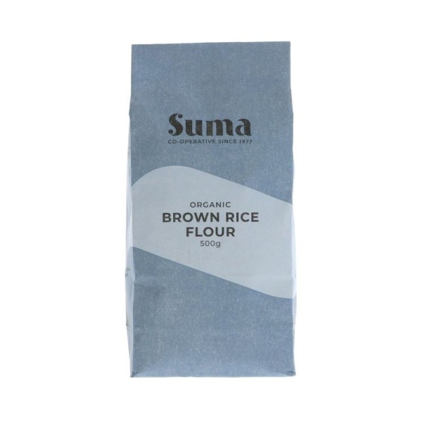 Suma Organic Brown Rice Flour 500g