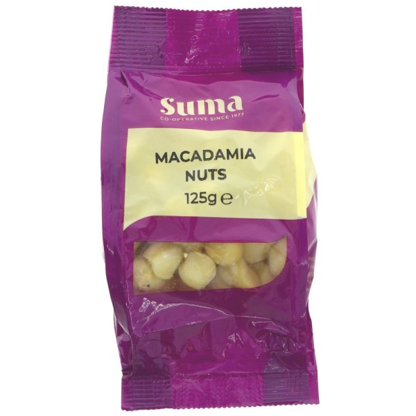 Suma Macadamia Nuts 125g