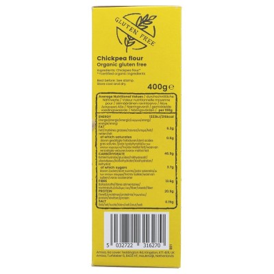 Amisa Organic Chickpea Flour 400g