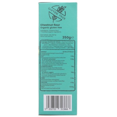 Buy Amisa Organic Chestnut Flour Flours & Bread Mixes Online − UK Supplier