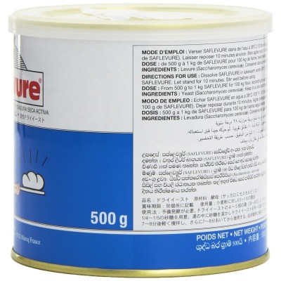 Saf-Levure Active Dry Yeast 500g