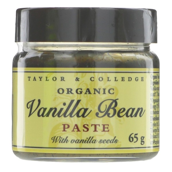 Taylor & Colledge Organic Vanilla Bean Paste 65g