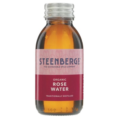 Buy Steenbergs Organic Rose Water Baking Sundries Online − UK Supplier