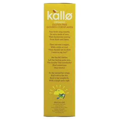 Kallo Organic GF Cornflakes 375g