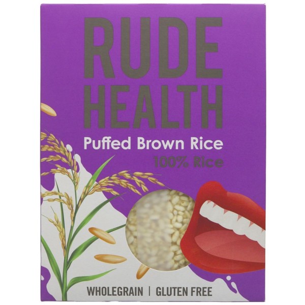 Rude Health Puffed Brown Rice 225g