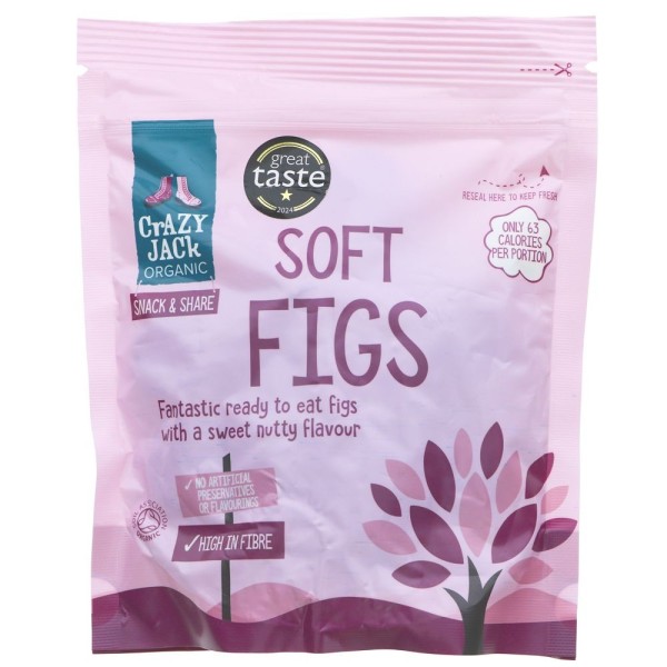 Crazy Jack Organic Figs 200g (Ready to Eat)