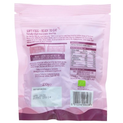 Buy Crazy Jack Organic Figs 250g Fruit - Dried Online − UK Supplier