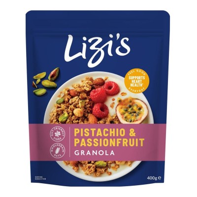 Lizis Granola Good Carb Passionfruit Granola 400g