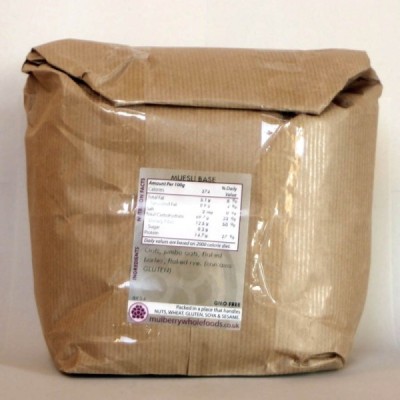 Buy Mulberry Bush Wholefoods Muesli Base 1kg Dried Muesli Online − UK Supplier