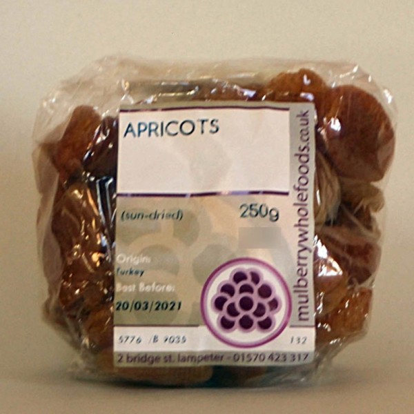 Mulberry Bush Wholefoods Apricots 250g